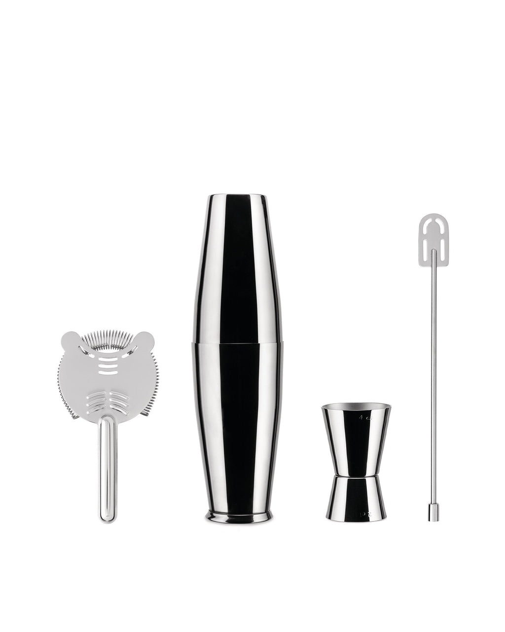 SET COCKTELERIA LUNAR ECLIPSE INOX