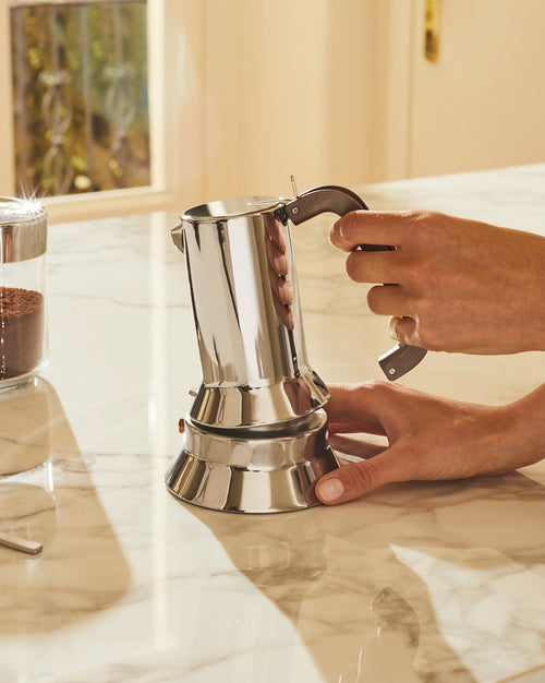 CAFETERA ESPRESSO INOX 9090 3CUPS