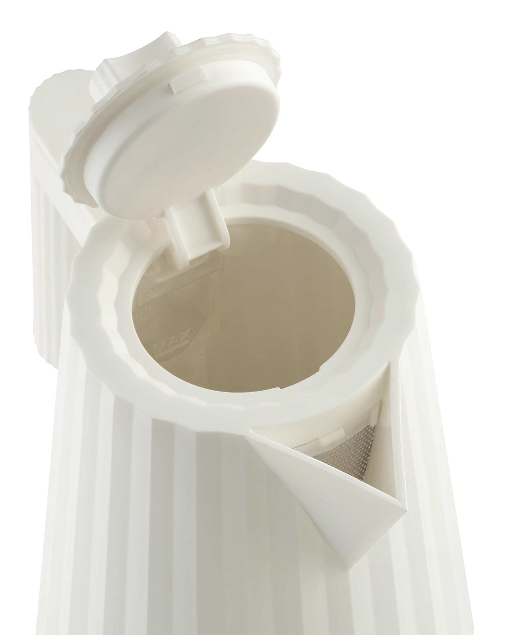 PAVA ELECTRICA C/TEMP PLISSE WHITE