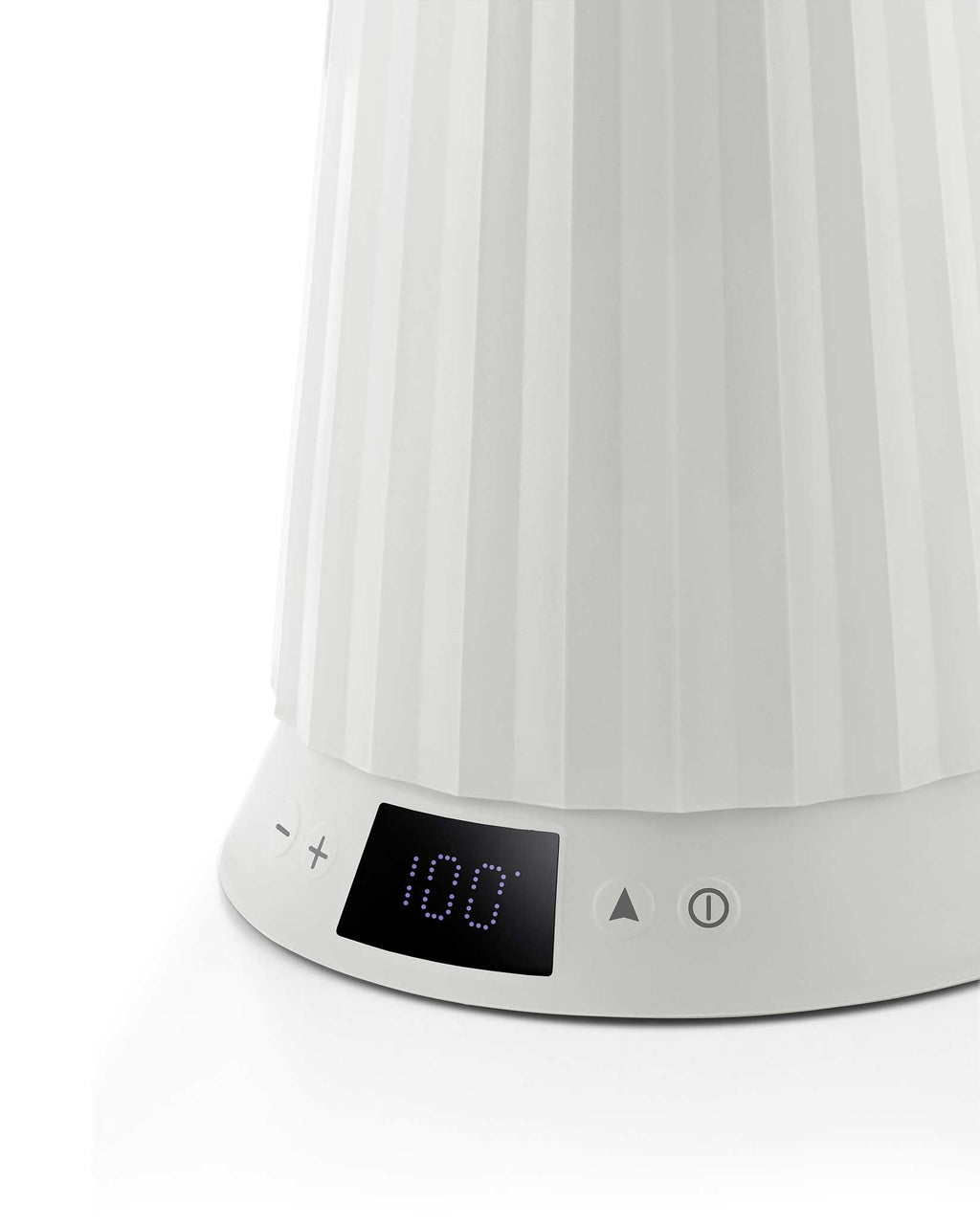 PAVA ELECTRICA C/TEMP PLISSE WHITE