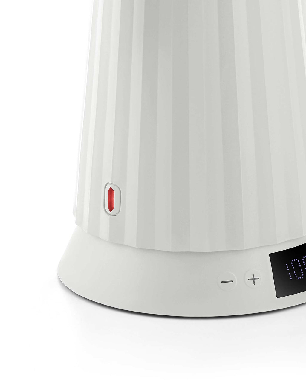 PAVA ELECTRICA C/TEMP PLISSE WHITE