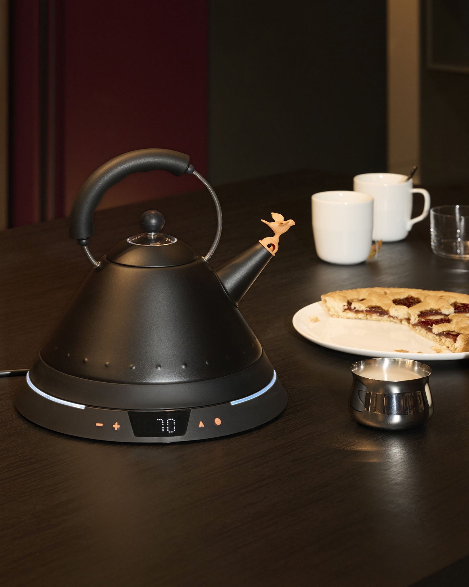 PAVA ELECTRICA INOX MATTE BLACK PAJARO