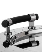 BANDEJA MVASS REDONDA C/MANIJAS INOX