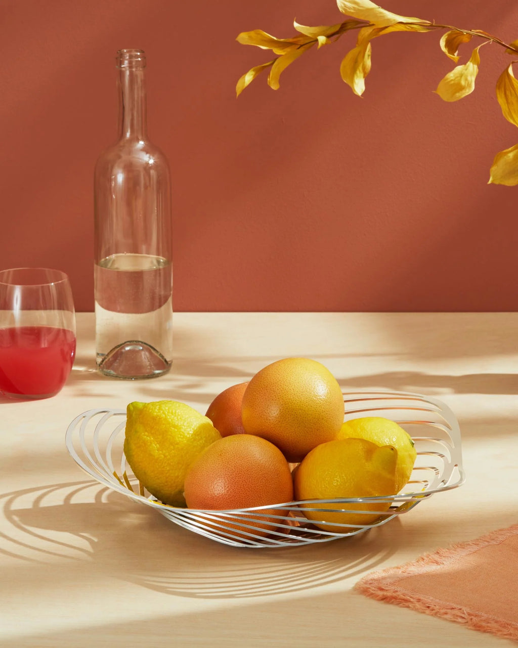 CENTRO DE MESA INOX TRINITY MEDIUM
